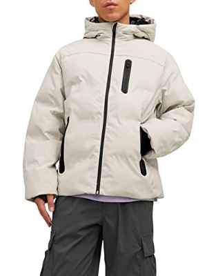 Jack & Jones Jcoheat Down Jacket Chaqueta Acolchada, Moonbeam, L para Hombre