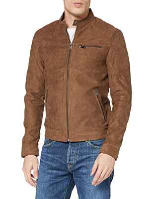 Jack & Jones Jjerocky Jacket Noos Chaqueta, Marrón (Cognac), L para Hombre