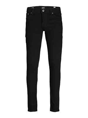 JACK & JONES Jjiliam Jjoriginal Am 829 Jr Noos Jeans, Negro (Black Denim), 170 L para Niños