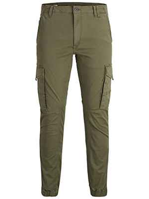 Jack & Jones Jjipaul Jjflake AKM 542 Noos Pantalones, Verde (Olive Night Olive Night), W31/L32 (Talla del Fabricante: 31) para Hombre