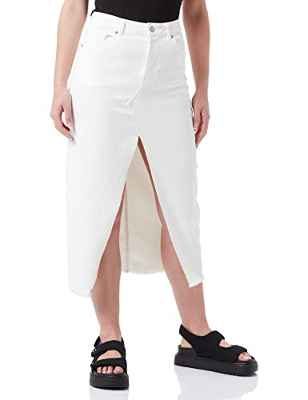 Jack & Jones Jjxx Jxenya HW Akm12 Sn-Falda Larga, Crudo, L para Mujer