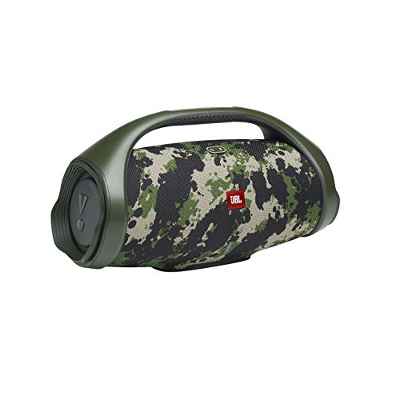 JBL Boombox Altavoz inalámbrico portátil con Bluetooth, resistente al agua IPX7, JBL PartyBoost, hasta 24h de reproducción, color camuflaje