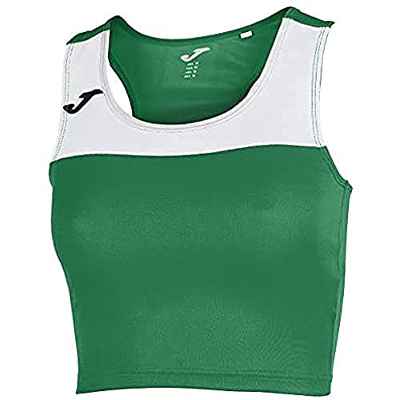 Joma Race Camisetas, Niñas, Verde-Blanco, 4XS-3XS