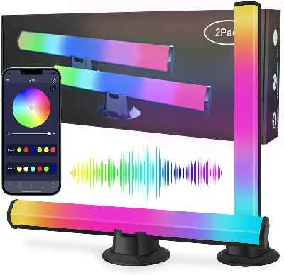 Juego de 2 Smart Luces LED RGB 
