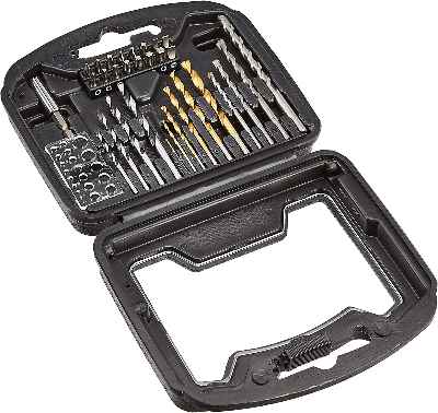 Juego de 32 brocas y puntas Amazon Basics