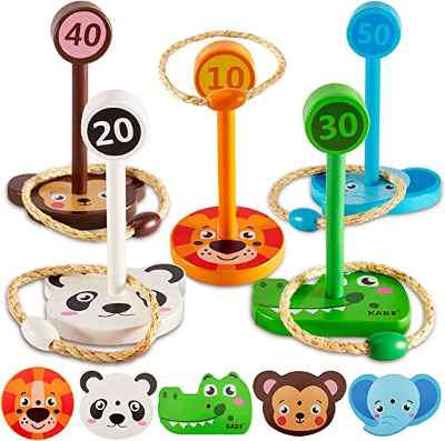 Juego de lanzamiento de anillos Hyakids