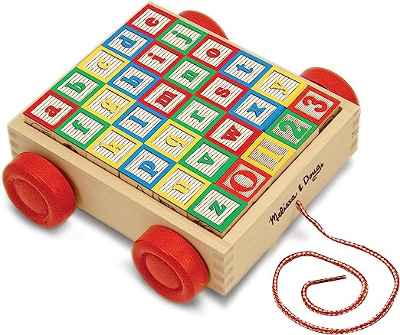 Juego educativo de madera Melissa & Doug ABC 123