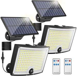KagoLing Luz Solar Exterior, Foco Solar exterior - 2 Paquete