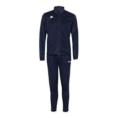 Kappa SALCITO TKS Chándal, Hombre, Azul Marino/Blanco, XL