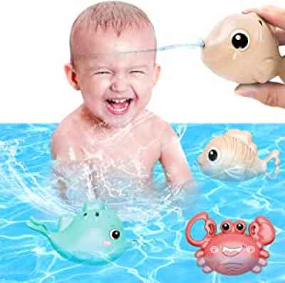  Kit de 3 juguetes de baño Banydoll