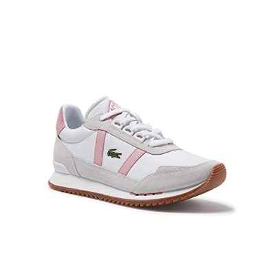 Lacoste Partner Retro 0722 2 SFA, Zapatillas Mujer, Wht/Pnk, 39 EU