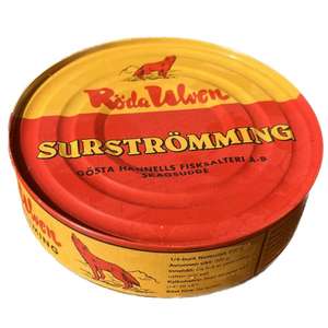 Lata de pescado apestoso Surstroemming sueco, Soulgoods Surströmming
