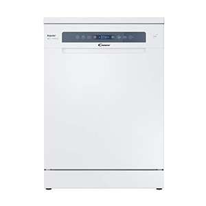 Lavavajillas Candy Rapido' CF 4E4F0W, 14 Servicios, Wi-Fi, 8 ciclos, 44DB, categoría E