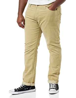 Lee Daren Zip Fly Jeans, Sand, W42 / L32 de los Hombres