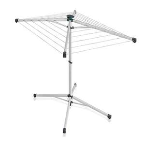 Leifheit Tendedero de Pie LinoPop-Up 140, Tendedero Plegable, Compacto y Ligero, Tendal Vertical con 14 metros de Longitud de Tendido