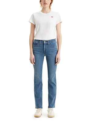 Levi's 314 Shaping Straight Vaqueros Mujer Lapis Bare (Azul) 26 30
