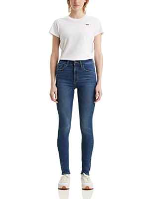 Levi's 721 High Rise Skinny Vaqueros Mujer Dark Indigo Worn In (Azul) 23 30