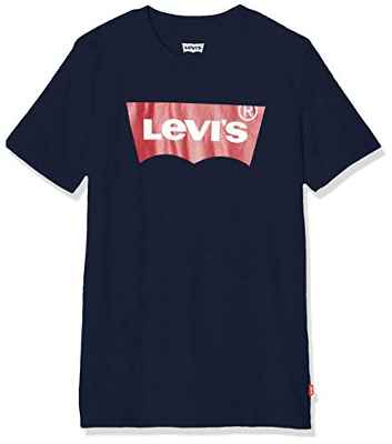 Levi's kids Batwing tee 9e8157 Camiseta, Azul (Dress Blue U09), 16 años (Talla del Fabricante: 16A) para Niños