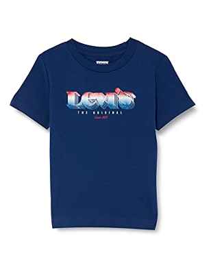 Levi's Kids LVB SS GRAPHIC TEE C815 Camiseta Estate Blue para Niños