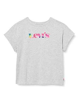 Levi's Kids LVG DROP SHOULDER BOXY TEE SHIRT niñas 2-8 años
