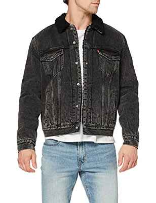 Levi's Type 3 Trucker Chaqueta, Camionero Sherpa Roadster, M para Hombre