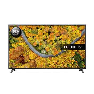 LG 43UP7500LF-ALEXA - Smart TV 4K UHD 108 cm (43") con Procesador Quad Core, HDR10 Pro, HLG, Sonido Virtual Surround, HDMI 2.0, USB 2.0, Bluetooth 5.0, WiFi