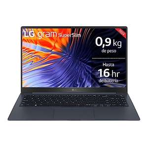 LG Superslim 15Z90RT-G.AA75B - 15.6" OLED FHD (16:9), 0,90Kg, Intel CORE i7-1360P, 16GB+512GB SSD, Windows 11 Home, Teclado ES, Color Azul