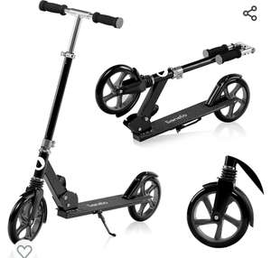lionelo Luca Patinete Urbano XXL hasta 100 kg, Scooter para niños (3 colores)