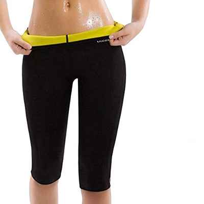 Litthing Pantalones para Neopreno Mujer Deportivos Sauna Pantalón de Sudoración Pantalón Quema Grasa Mallas Termicos de Neopreno