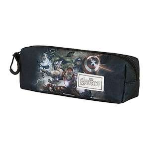 Los Vengadores Troupe-Estuche Portatodo Cuadrado FAN 2.0, Verde, 21 x 8 cm