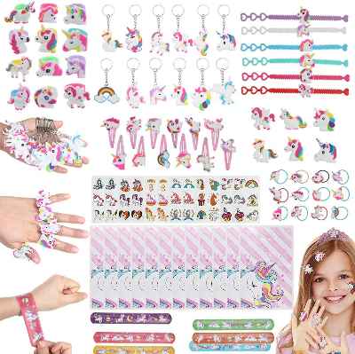 Lote 90 complementos para niñas de unicornio