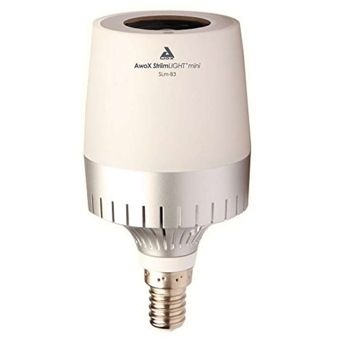 Luz LED con altavoz integrado Bluetooth