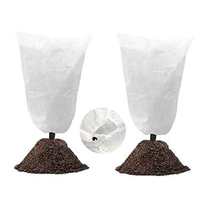 MAILEKT 2 PCS Funda para Plantas, Cubre Plantas Invierno, Cubierta para Plantas Protección, Plantas Cubierta Protección Invierno, Cubiertas de Protección Contra Heladas de Plantas 100 x 80 cm