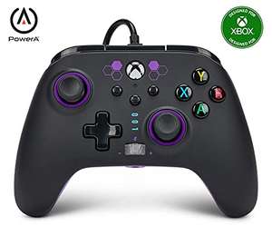 Mando con cable mejorado PowerA para Xbox Series X|S Morado