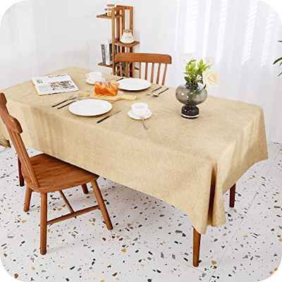 Mantel impermeable antimanchas 137x200cm Caqui