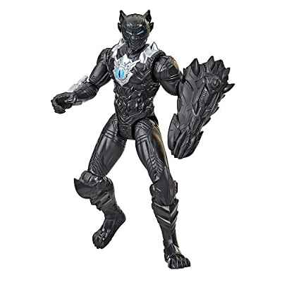 Marvel Classic Avengers Mech Strike Monster Hunters - Figura de Black Panther de 15 cm - para niños a Partir de 4 años, F4426