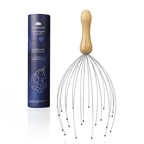 Masajeador de cabeza en forma de araña