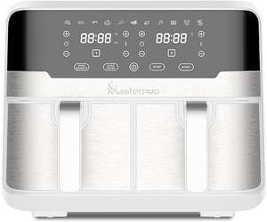 MasterPRO Rocket Duo 900 Freidora Sin Aceite Doble 9 L 2400 W Pantalla LED Táctil