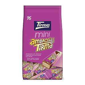 Mini Ambrosías Tirma Cubierta de Chocolate con Leche 216g, 16 und.