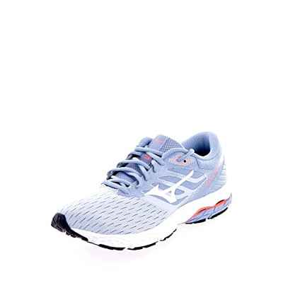 Mizuno Wave Prodigy 3 (W), Zapatillas de running Mujer, Heather White Neonflame, 37 EU