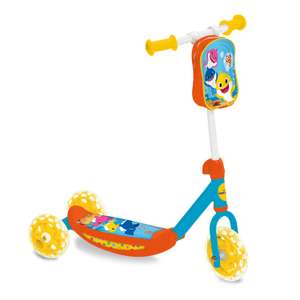 Mondo Toys - My First Scooter BABY SHARK - MI PRIMER PATINETE 3 ruedas para niño/niña a partir de 2 años -28656