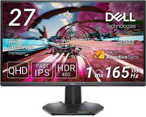 Monitor gaming Dell 27 G2724D - QHD (2560 x 1440), Fast IPS, 165 Hz, DisplayHDR400, 1 ms, NVIDIA G-SYNC Compatible