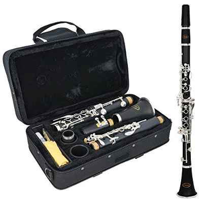 Montreux Sonata B1S Clarinete en Sib, Bb, Estuche Acolchado, Grasa de Corcho, Negro