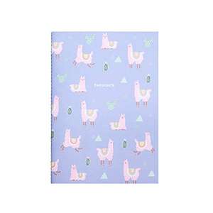 Mr. Wonderful Llama Collection Set de 2 libretas, Multicolor, Talla única