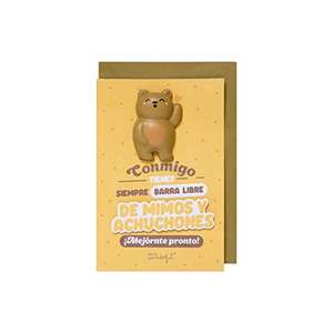 Mr.Wonderful Postal Squishy - Conmigo Tienes Siempre Barra Libre De Mimos Y Achuchones