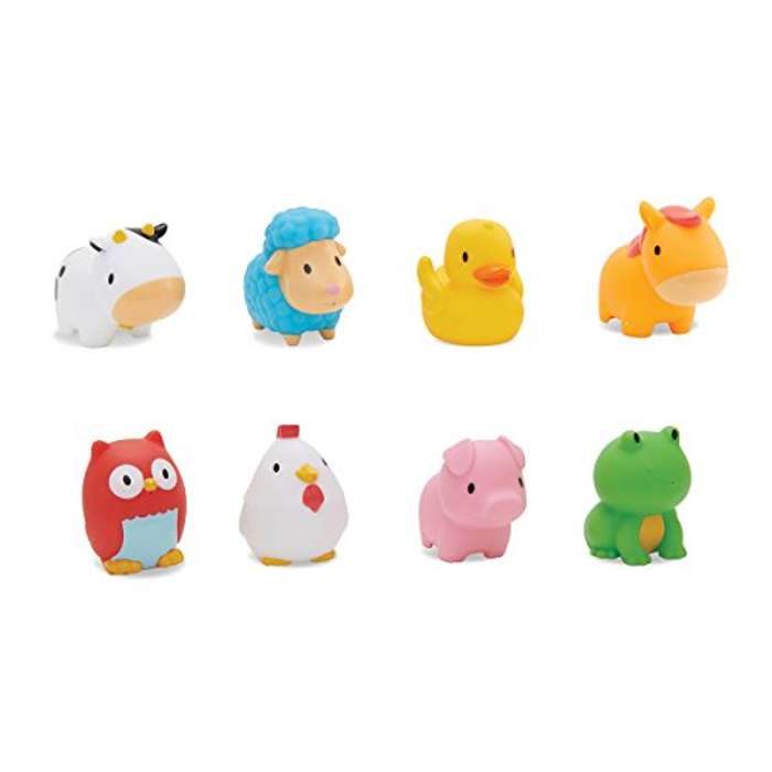 Munchkin Animalitos flotantes de granja lanzachorros (pack de 8)