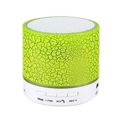 N98KN Altavoz Bluetooth, pequeños Altavoces portátiles Bluetooth inalámbricos con TWS, Sonido estéreo HD de Graves Ricos para el hogar, la Playa, la Ducha, Viajes al Aire Libre -Amarillo