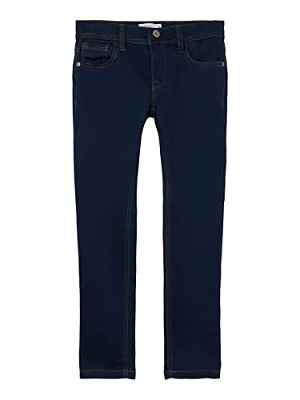 NAME IT Nkmrobin Dnmthayer 3157 Swe Pant Noos Jeans, Azul (Dark Blue Denim Dark Blue Denim), 140 para Niños