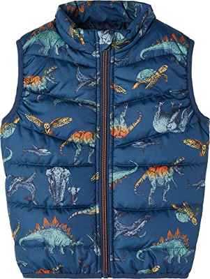 NAME IT NMMMYLANE Vest Animal Chaleco, Moonlit Ocean, 92 para Niños