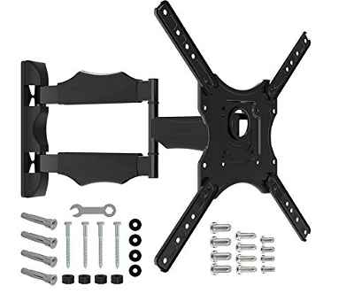 NANOOK TURN M, Soporte de pared giratorio para televisores de 32-55 pulgadas, Inclinable, Soporte de pared para televisores LCD, LED, QLED y OLED, Compatibilidad universal, VESA 100x100 a 400x400